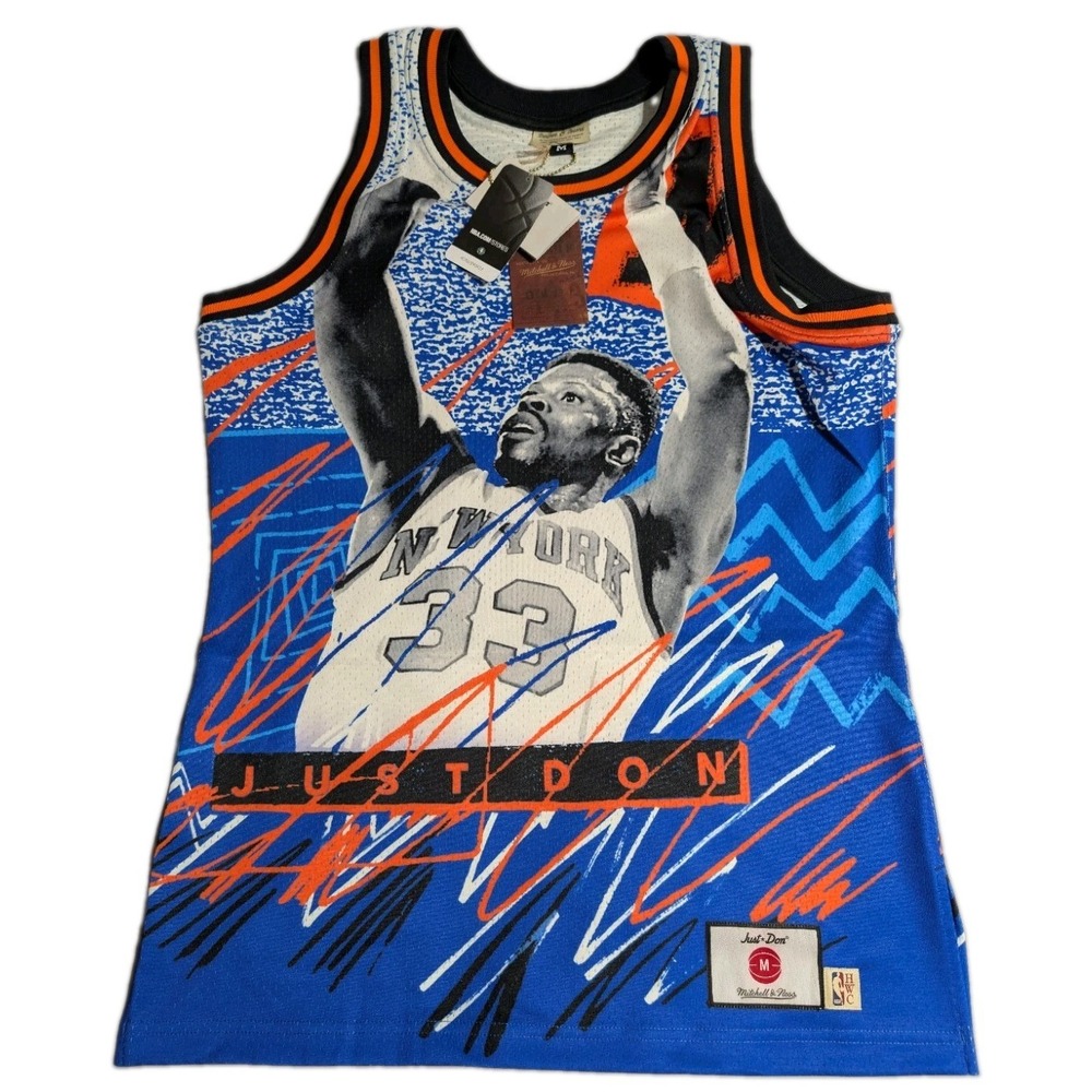Mitchell & Ness X Just Don Patrick Ewing & John Starks New York Knicks Jersey